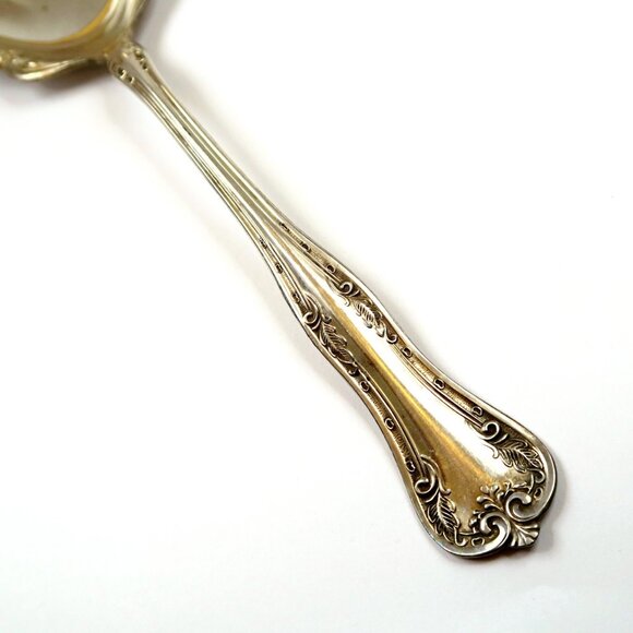 Queen Elizabeth Silverplate Casserole Spoon National Silver Co 8 5/8" 1908 - Picture 3 of 5